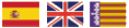 Español Inglés Catalán